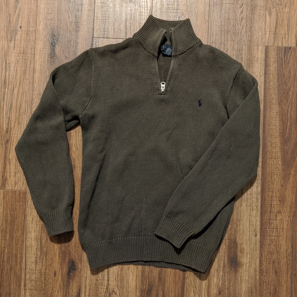Polo Ralph Lauren Other - Polo Ralph Lauren Boys Sweater Zip XL
